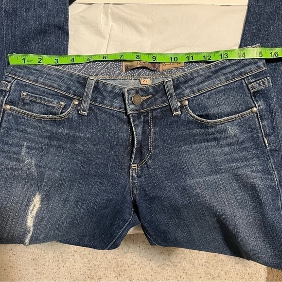 PAIGE Laurel Canyon Low Rise Bootcut Jeans Size 27 Y2K - Picture 12 of 15
